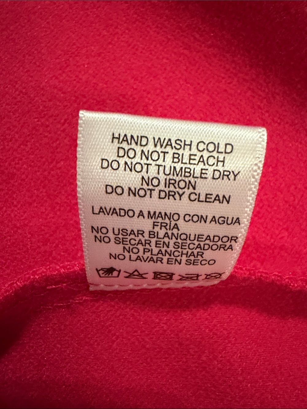 NWT Love Tree Bright Pink Trench Coat 3/4 size large brand new never worn - Picture 9 of 11